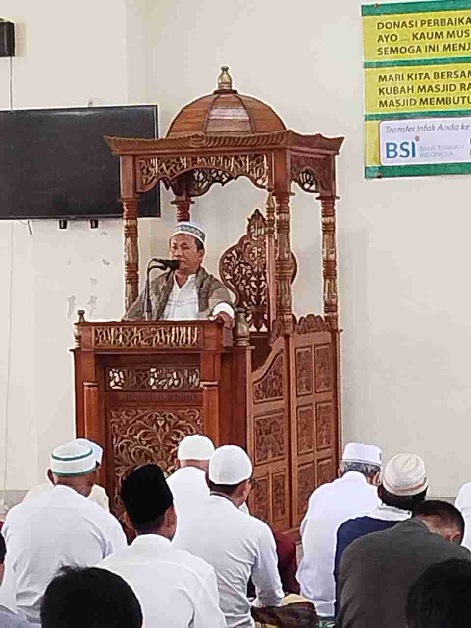 Kegiatan Solat Jumat 22/8/025 Khotib al ustadz H. Abdul Latief. LC
