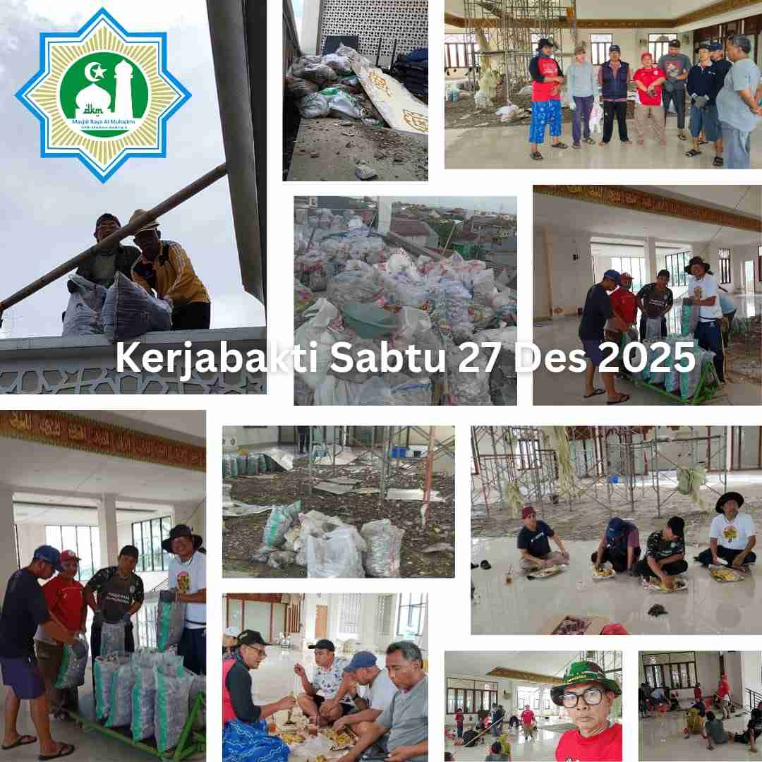 Kegiatan kerja bakti 27 Desember 2025
